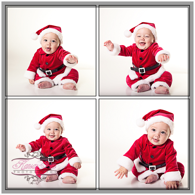 Baby Santa Claus My First Christmas Portraits 