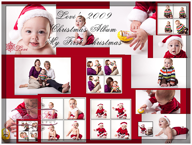 custom designed Christmas Album