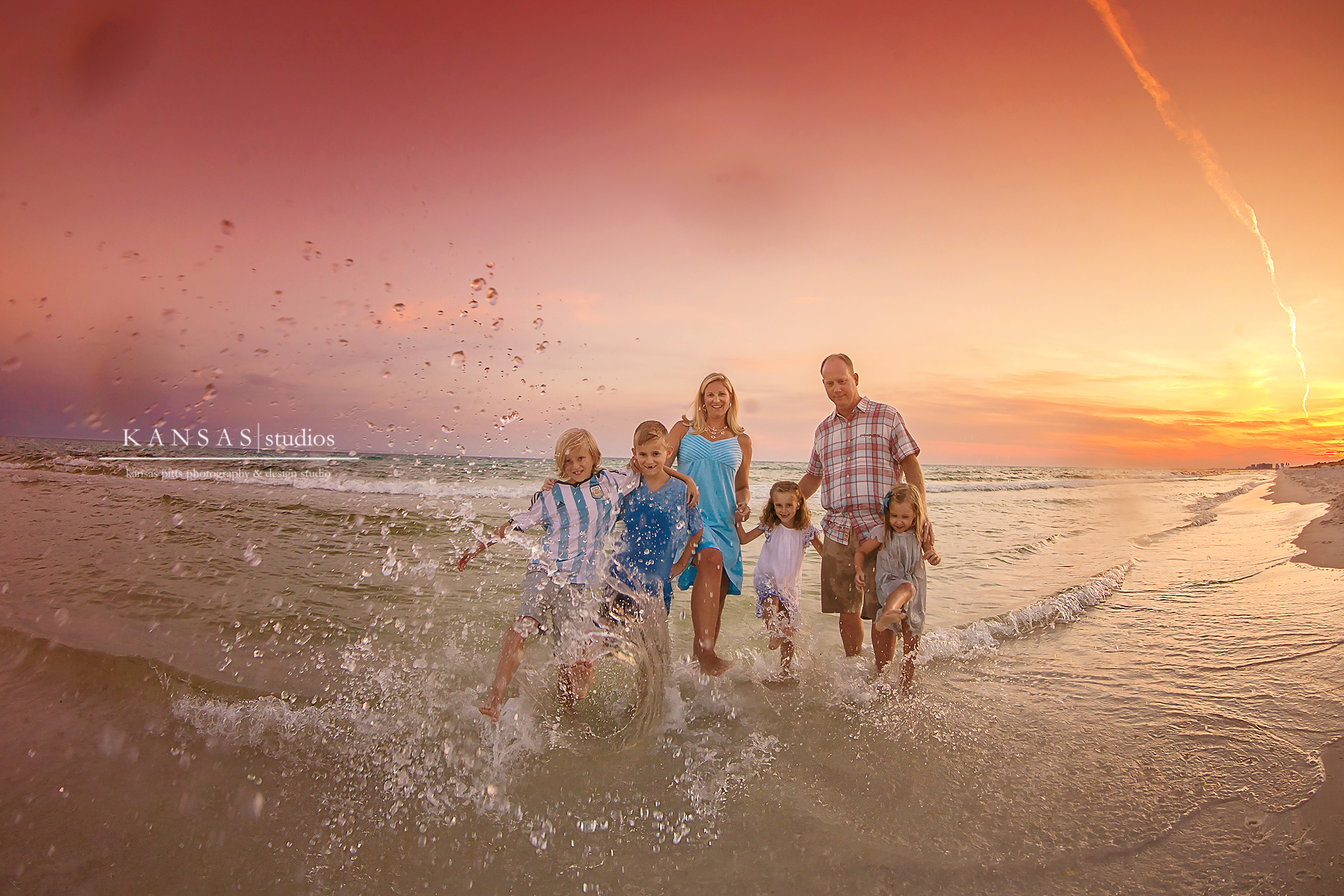 the lally family | beautiful family beach pictures in Santa Rosa Beach