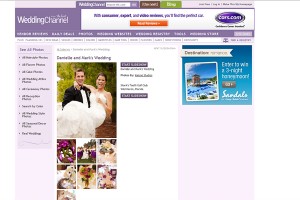 wedding channel featured wedding at wild heron