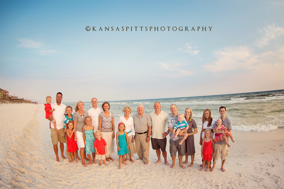 the reeves family reunion | a santa rosa beach family beach session