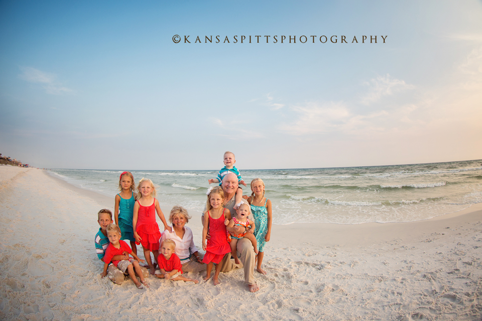 the reeves family reunion | a santa rosa beach family beach session