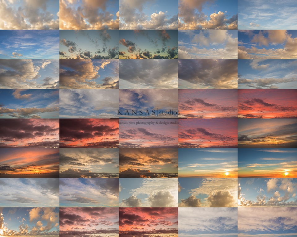 Hawaiian Sky Overlays by Kansas Pitts 