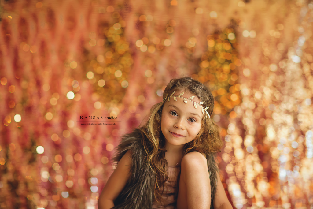 glitter backdrop