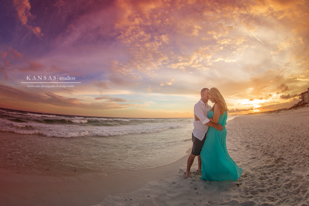 Romantic Sunset Beach Session on the Beaches of South Walton