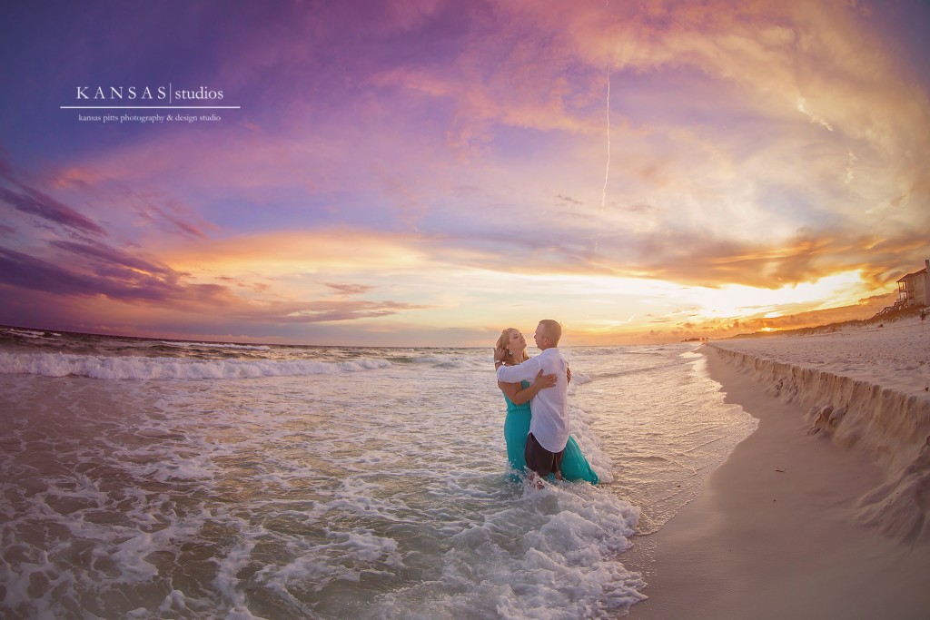 Romantic Sunset Beach Session on the Beaches of South Walton