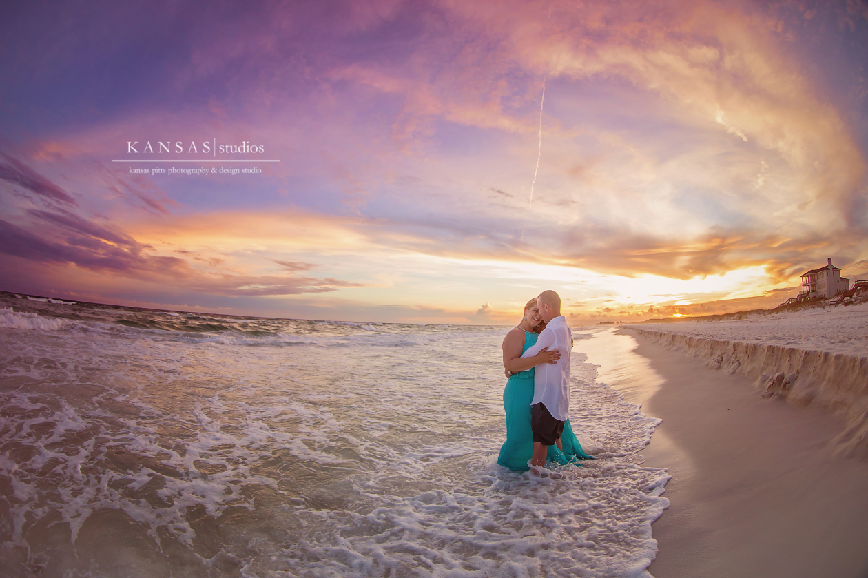 Romantic Sunset Beach Session on the Beaches of South Walton