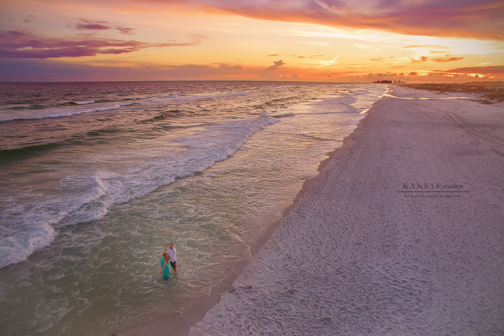 Romantic Sunset Beach Session on the Beaches of South Walton