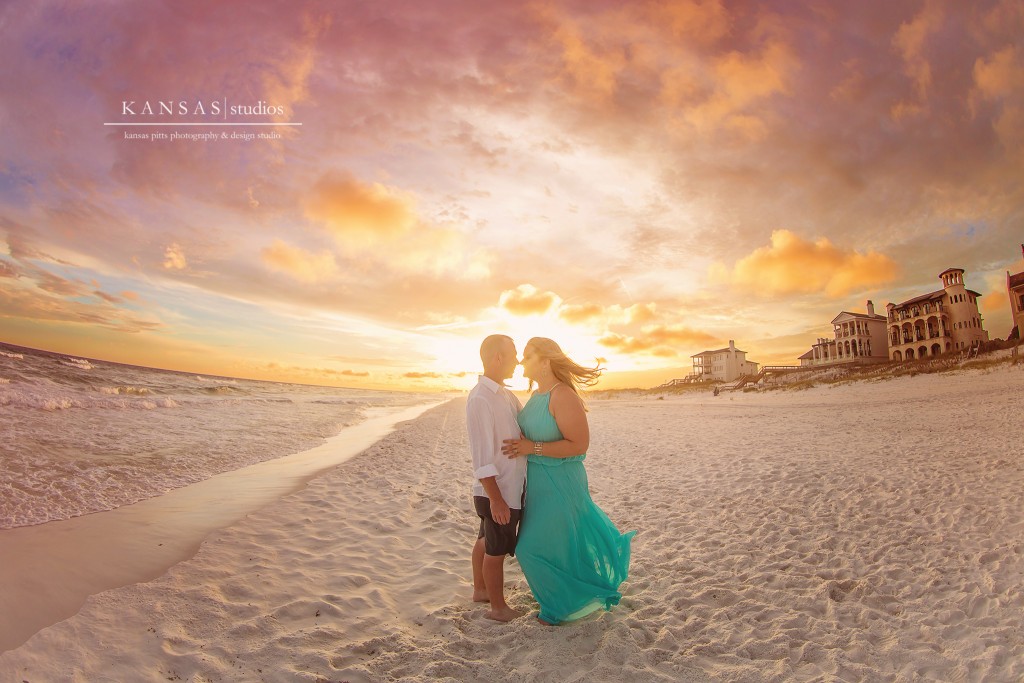 Romantic Sunset Beach Session on the Beaches of South Walton