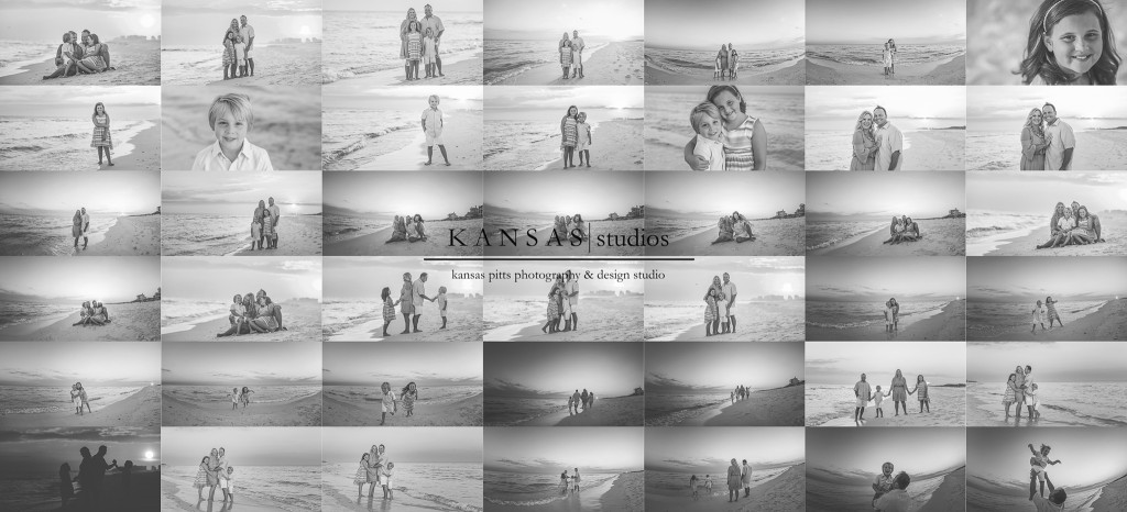 Black and white beach pictures