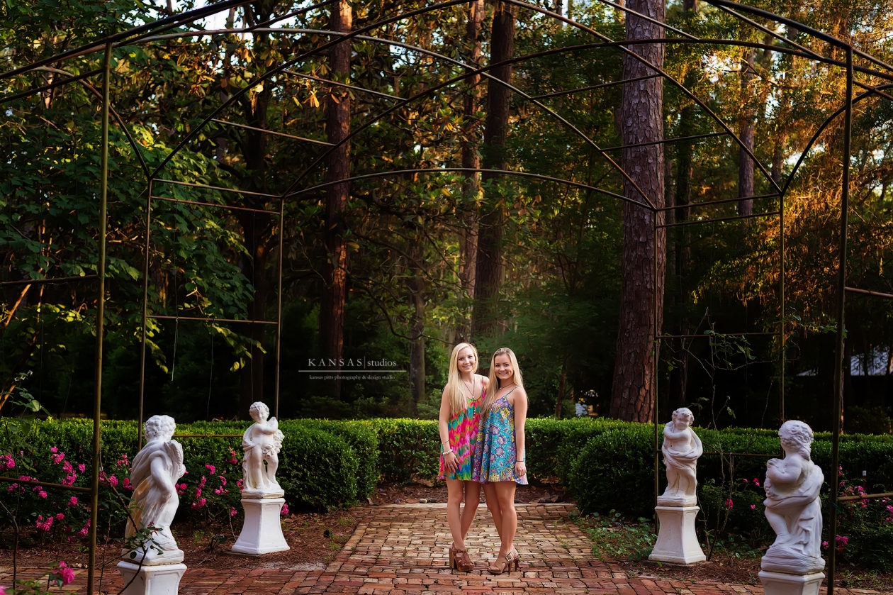 South Walton Senior Portraits at Eden State Gardens 