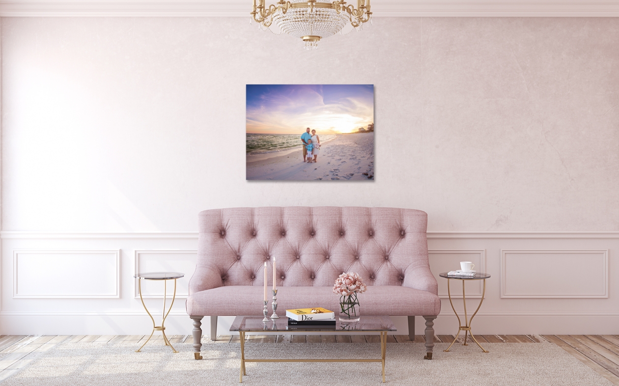Canvas to display at reception