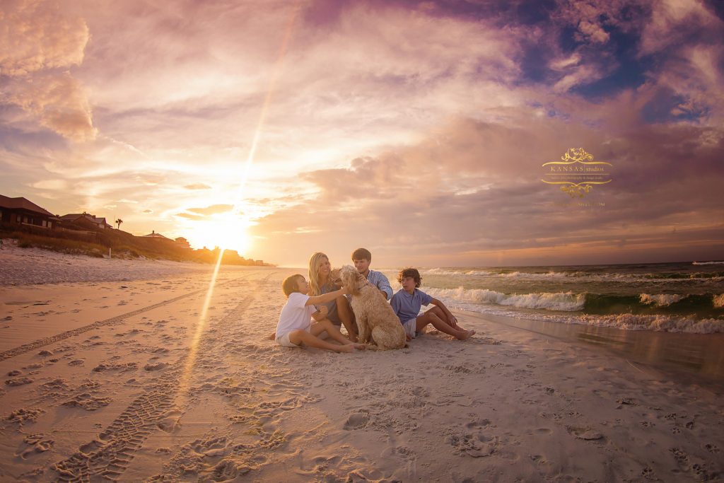 sunrise beach family photographer in south walton 