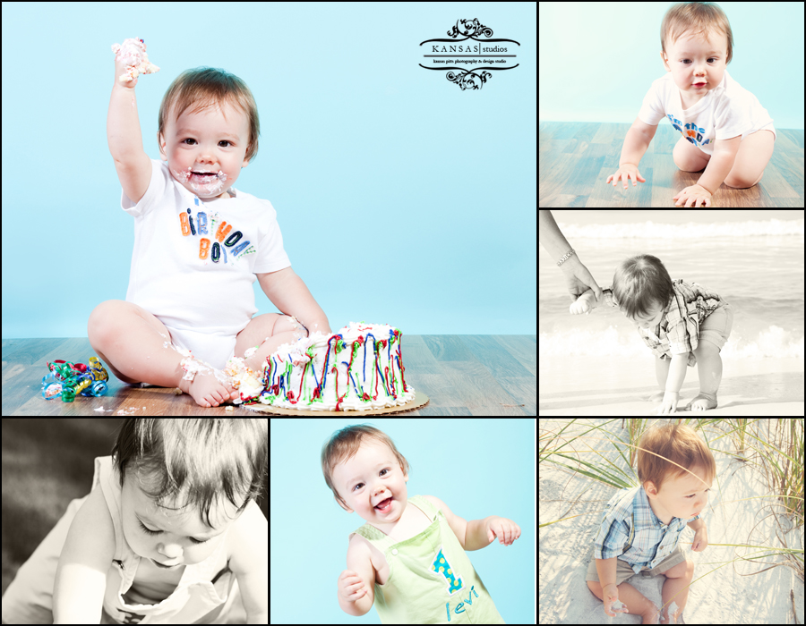 Levi is One! Baby Portraits in Destin
