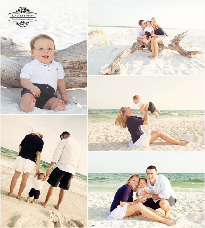 family beach portraits on okaloosa island