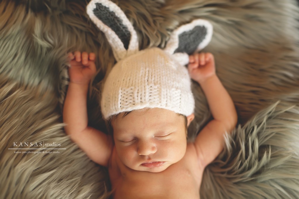 bunny newborn hat