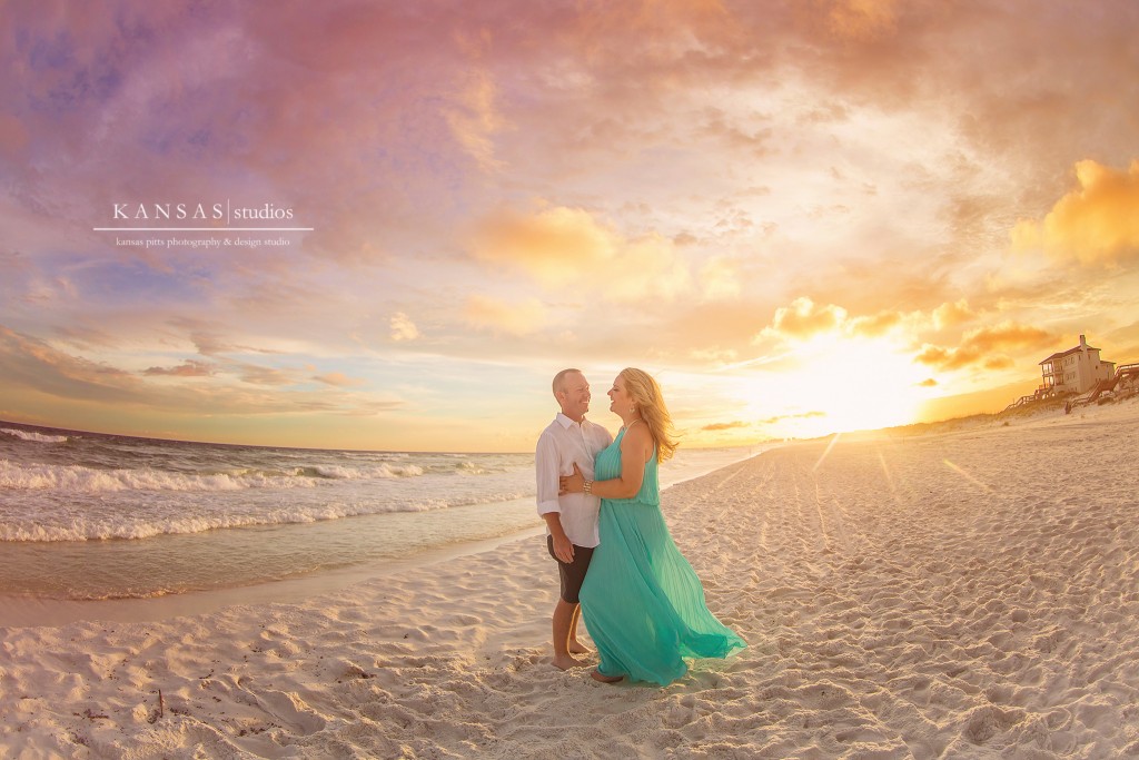 Romantic Sunset Beach Session on the Beaches of South Walton